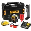 Image de Laser 3x360° 10.8V - Faisceau rouge - - avec Batterie 10.8V 2.0Ah et chargeur - accessoires - coffret - DCE089D1R