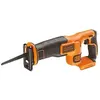 Image de Black and Decker - Scie sabre sans fil 18 V débattement 22 mm lame de 15 cm sans batterie