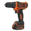 Image de Black+Decker Perceuse visseuse sans fil 10,8V 1,5Ah éclairage LED BDCDD12-QW