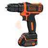 Image de BLACK+DECKER - Perceuse- visseuse sans fil -12 V - 1,5 Ah - Moteur ultra compact - 10 positions - Perçage 25 mm bois et 10 mm métal -1 batterie incluse - Livrée en coffret -BDCDD12K-QW en occasion ou reconditionné