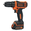 Image de BLACK+DECKER BDCDD12K1B-QW Perceuse-visseuse sans fil - 12V max (= tension nominale de 10,8V) - 1,5 Ah - Technologie Lithium-ion - Moteur ultra