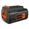 Image de Batterie BLACK+DECKER 36V Li-Ion 2,0 Ah BL20362-XJ - Compatible avec les Outils de Bricolage et Jardinage