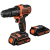Image de Black & Decker Tournevis électrique Bdchd18kb-qw One Size