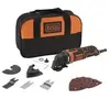 Image de Black+decker outil oscillatoire 300 w + 13 accessoires sac à outils mt300sa2