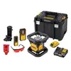 Image de Niveau laser rotatif rouge 18V à double pente + 1 batterie 2ah + chargeur + coffret Tstak - - DCE079D1R-QW