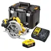 Image de Scie circulaire XR Brushless 18V + 2 batteries 5.0Ah, chargeur, coffret - DCS570P2