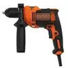 Image de Perceuse a percussion filaire 710W BLACK+DECKER (Livrée avec 4 forets de perçage) - BEH710-QS