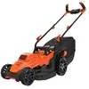 Image de Black and Decker - Tondeuse à gazon 34 cm 1400 W avec bac 40 L et poignée Bike - BEMW461BH