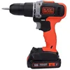 Image de BLACK+DECKER BCD003C1-QW Perceuse visseuse à percussion 1 batterie 18 V-1,5 Ah, 18 V 3/8" en occasion ou reconditionné