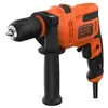 Image de Perceuse à percussion 500W en boîte carton - BLACK & DECKER - BEH200-QS