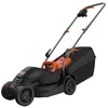 Image de BLACK+DECKER Tondeuse à Gazon électrique légère de 1000 W de 32 cm de Large avec 3 hauteurs réglables et récupérateur d'herbe de 30 L, BEMW351-QS en occasion ou reconditionné
