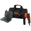 Image de Black & Decker Kit De Perceuse à Percussion 710w One Size
