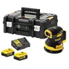 Image de Ponceuse excentrique 18V XR Brushless + 2 batteries 5Ah + chargeur + TSTAK - - DCW210P2-QW