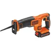 Image de BLACK+DECKER BDCR18E1-QW Scie sabre sans fil - 1 batterie - 1 lame de 140mm- 18V en occasion ou reconditionné