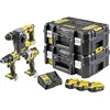 Image de DEWALT DCK377P3T-QW Lot de 3 batteries Noir/jaune 18 V/5 Ah en occasion ou reconditionné