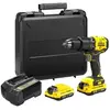 Image de Perceuse Visseuse A Percussion Brushless 60 Nm - Lithium 18V - 2 Batteries 2Ah - Fatmax V20 - Sfmcd715D2K-Qw