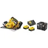 Image de Scie circulaire XR 5Ah 184 mm + 2 Batteries + Coffret Tstak - DCS572P2-QW