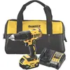 Image de Perceuse visseuse compacte sans fil brushless DeWalt DCD777P1-QW 18V Li-Ion XR 1 x 5Ah