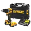 Image de Perceuse-visseuse à percussion 18V XR Powerstack Brushless + 2 batteries 1,7Ah + chargeur + coffret T-STAK - - DCD805E2T-QW