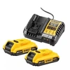 Image de Pack énergie XR - 2 batteries 18V 2.0Ah + Chargeur universel 12V/18V - DCB1104D2-QW