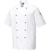 Image de Portwest C734 Veste Cuisine Kent Manches Sergé Résistant Unisexe en occasion ou reconditionné