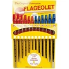 Image de Etnic Folk 12 Flageolets Laiton Nickel En 6 Tonalités Flageolet - Tin Whistle