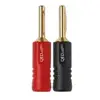 Image de QED Airloc - Connecteur pour haut-parleur - prise banane prise - noir, rouge (pack de 20)