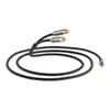 Image de Câble jack 3,5mm mâle vers 2 RCA mâle 1.5M