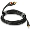 Image de Câble Connect jack 3.5 mm vers phono - 0.75 m