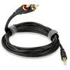 Image de Cable Connect 3m JackPhono 3.5mm MiniJack to RCA