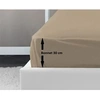 Image de Drap Housse 100% coton 160x200x30 cm beige