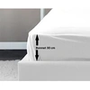 Image de Drap Housse 100% coton 180x200x30 cm blanc