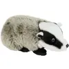 Image de Peluche Akah Blaireau Blanc 30 cm 78257000