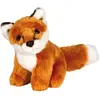 Image de Peluche Akah Petit Renard Assis Orange 15 cm 78325000