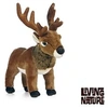 Image de - peluche cerf élaphe 32 cm