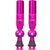 Image de Valves - Tubeless - Big Bore Hybrid - Rose - Small - Pour gonflage maximal - Vélo - VTT -