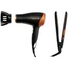 Image de Coffret cadeau coiffure D3012GP : lisseur et sèche-cheveux 2000W