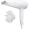 Image de Remington Sèche-cheveux Ionique [Puissant & léger] Ionic Dry Blanc (2200 W, coiffage délicat en douceur & répartition uniforme de chaleur, 3 températures/ 2 vitesses, concentrateur, diffuseur) D3199 en occasion ou reconditionné