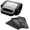 Image de Russell Hobbs Appareil Croque Monsieur [Multifonction 3en1] Creations (extra profondes pour sandwich épais, gaufrier, panini, 3 plaques antiadhésives & sans BPA, nettoyage facile) 26810-56 en occasion ou reconditionné