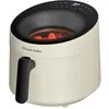 Image de Russell Hobbs Air Fryer 5L [10 programmes avec fenêtre de contrôle] Friteuse sans huile Rapid Air (cuit, grille, rôtit & plus, tactile, max 200°C, lave-vaisselle, crème) SatisFry Panoramic 27421-56 en occasion ou reconditionné