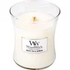 Image de Bougies Moyenne - Verre Blanc - - 92062E