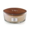 Image de Bougie Ellipse miel blanc - - Blanc -