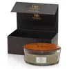 Image de WoodWick Coffret de bougies parfumées | Bougie parfumée Ellipse Fireside avec mèche crépitante | Jusqu'à50pk heures de combustion | Cadeau parfait pour la fête des mères et Pâques pour femme en occasion ou reconditionné