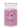 Image de Bougie signature orchidée sauvage grand modèle - - Violet - Verre