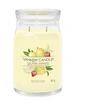 Image de Bougie signature limonade glacée grand modèle - - Jaune - Verre