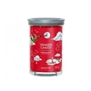 Image de Bougie signature gobelet Nuit de Noël - - Rouge - Cire