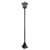 Image de Lampadaire solaire lanterne 170 cm - 100 lm, lentille verre effet goutte, LED blanc froid