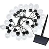Image de Guirlande solaire GloBulb 20 10 m 20 LED blanc chaud