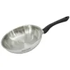Image de Fackelmann 681852 Poêle 24 cm en inox, Poêle tous feux, induction,sans PFAS, Acier inoxydable 18-8, Gris, 24 x 5,5 cm en occasion ou reconditionné