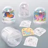 Image de Baker Ross Kits de Boule à Neige Licorne à colorier (boîte de 4) - Loisirs créatifs pour Enfants, AT316, Or en occasion ou reconditionné
